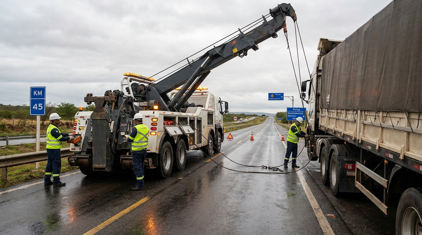 Guincho para Caminhão perto de mim em Aracaju‑SE