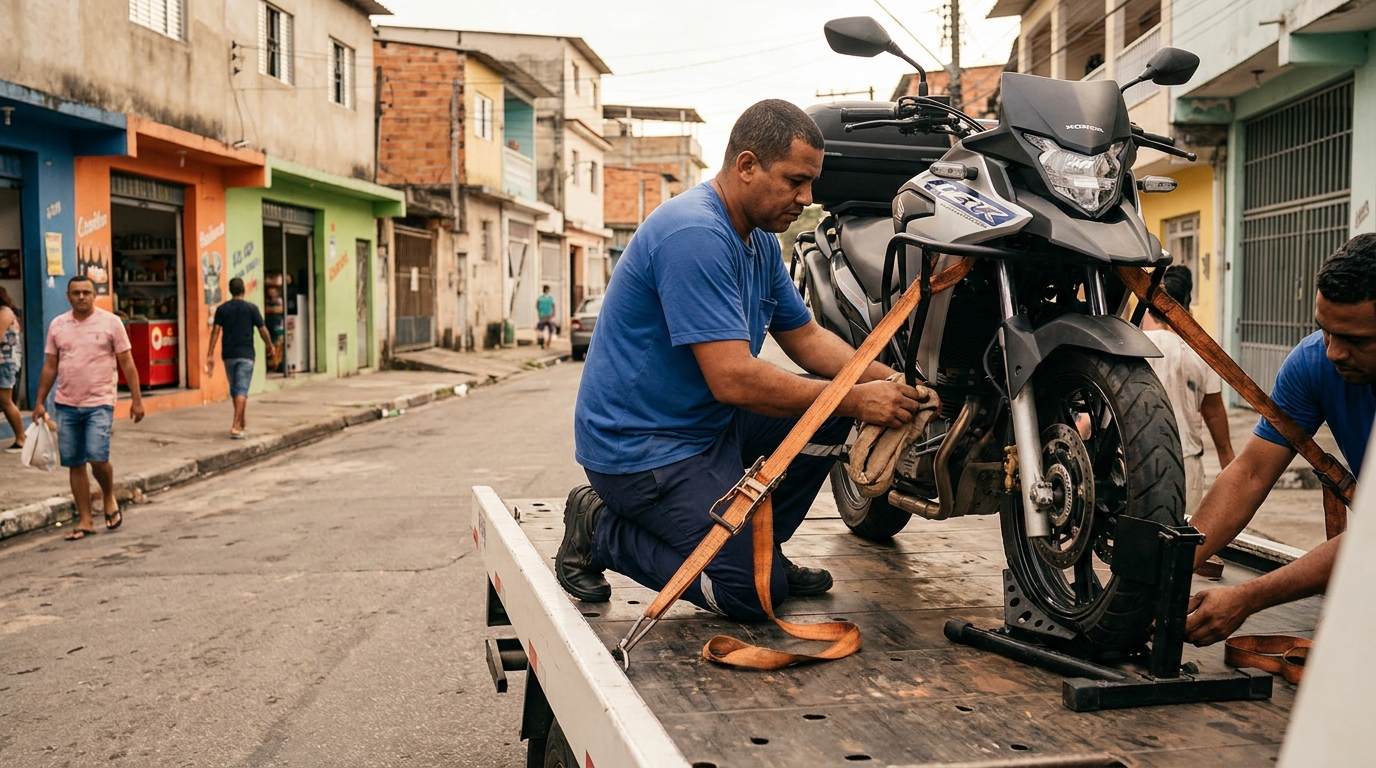 Guincho para Moto perto de mim em Aracaju‑SE